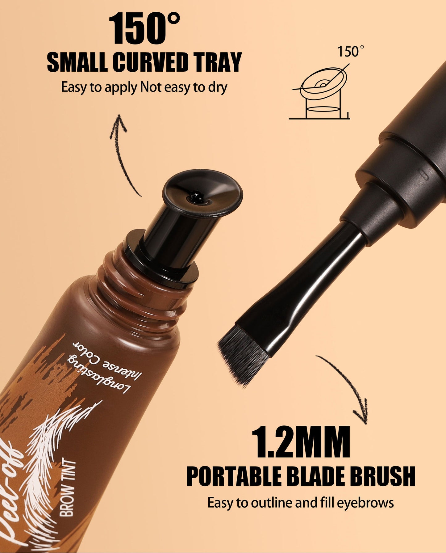 BrowFairy Week Wand - Peel-off Brow Tint